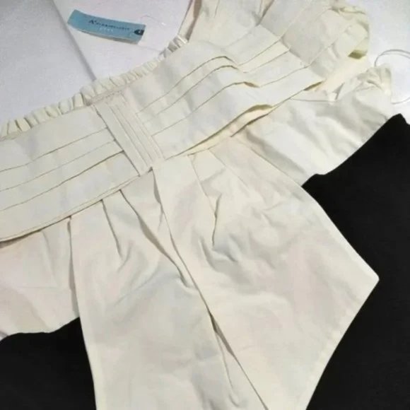 Anthropologie Maeve Black & White Bow-Tie Mini Dress All Sizes NWT - Picture 5 of 12